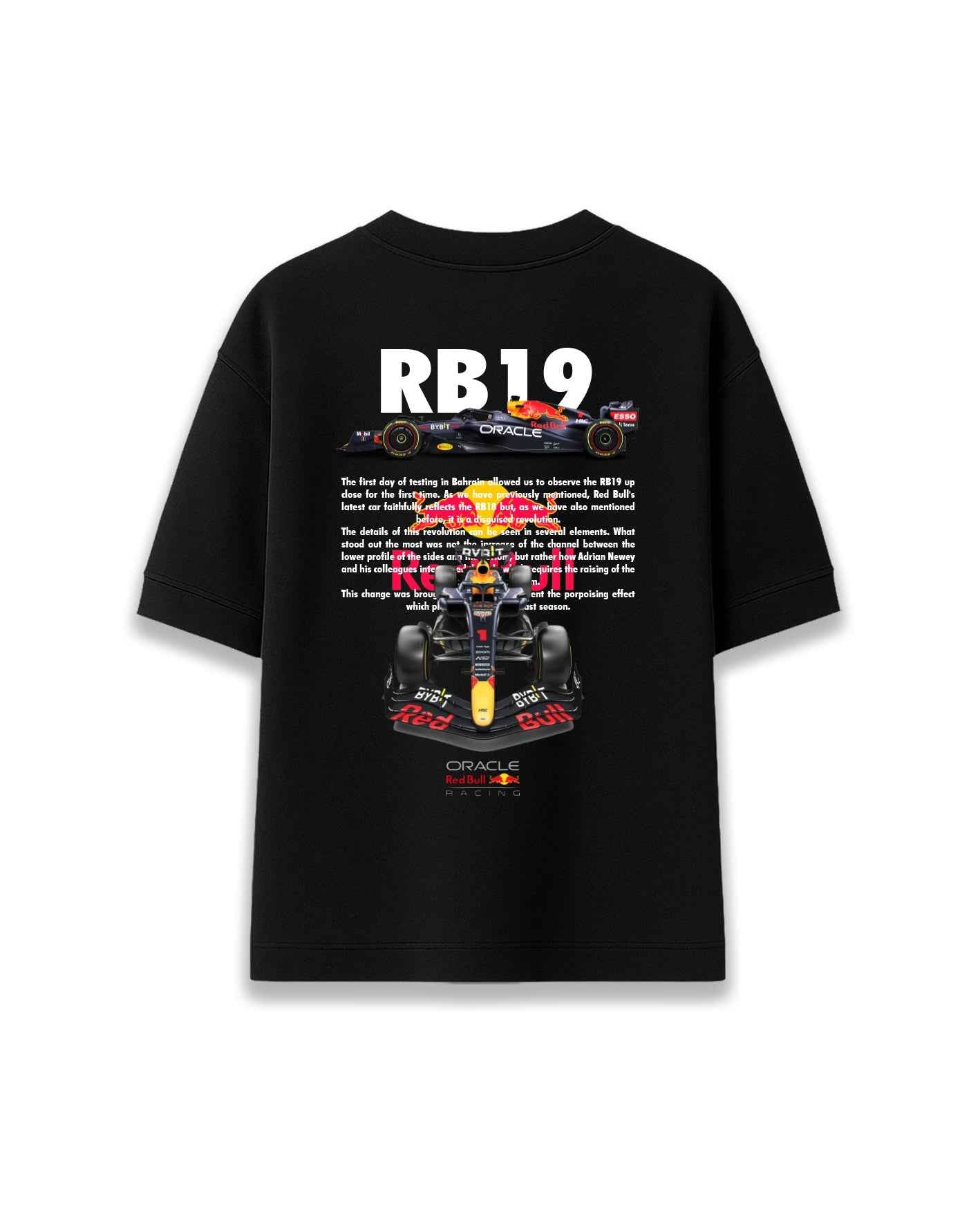 Rb19 oracle - Camiseta