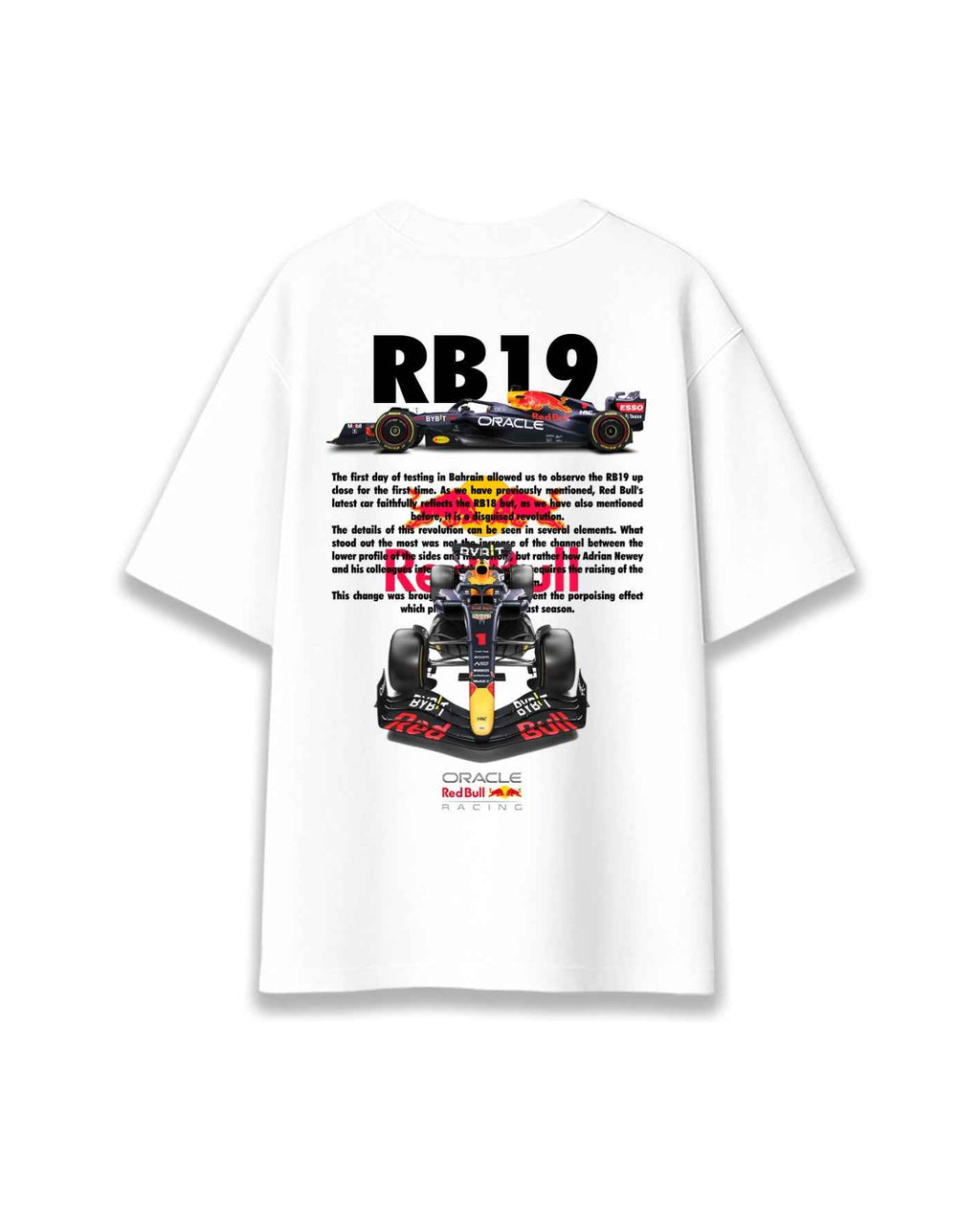 Rb19 oracle - Camiseta