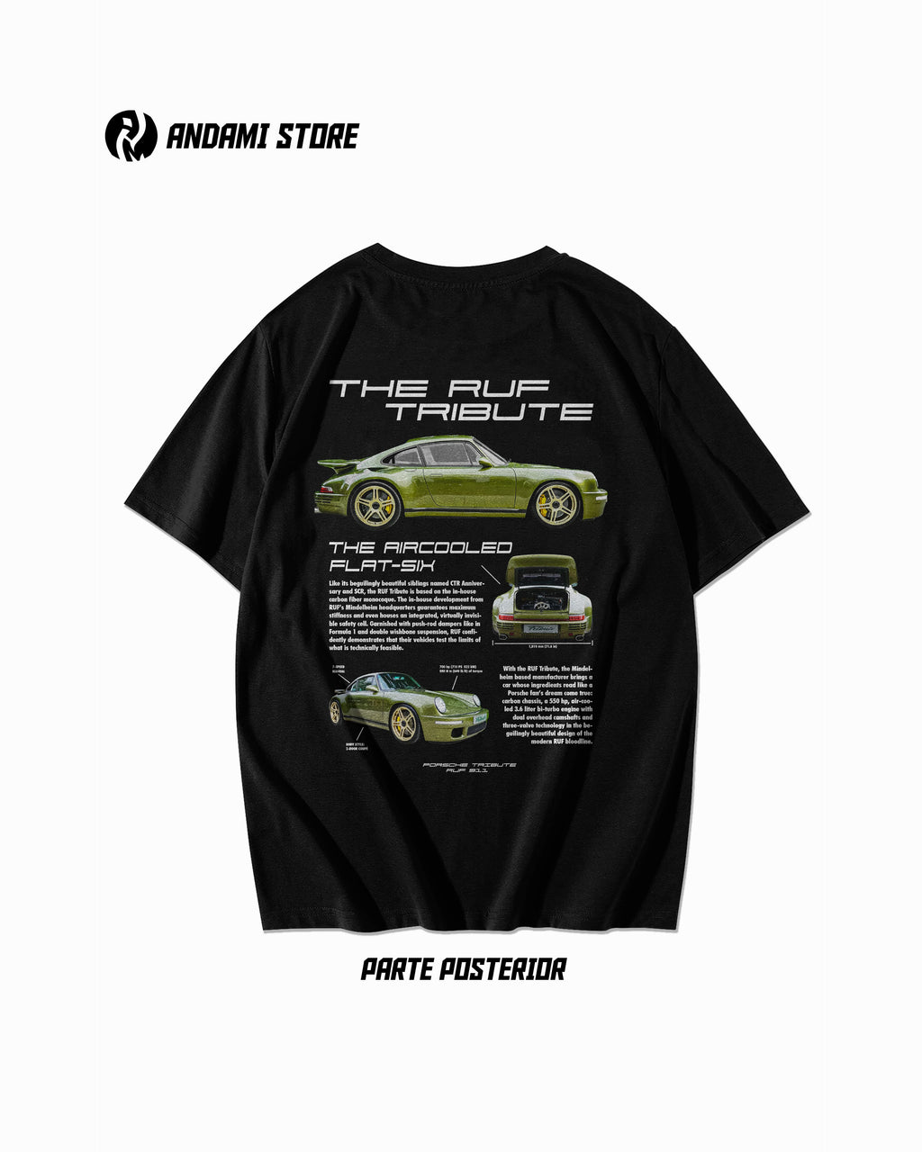 Porsche Ruf Tribute - Camiseta