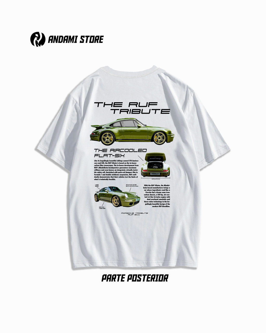 Porsche Ruf Tribute - Camiseta