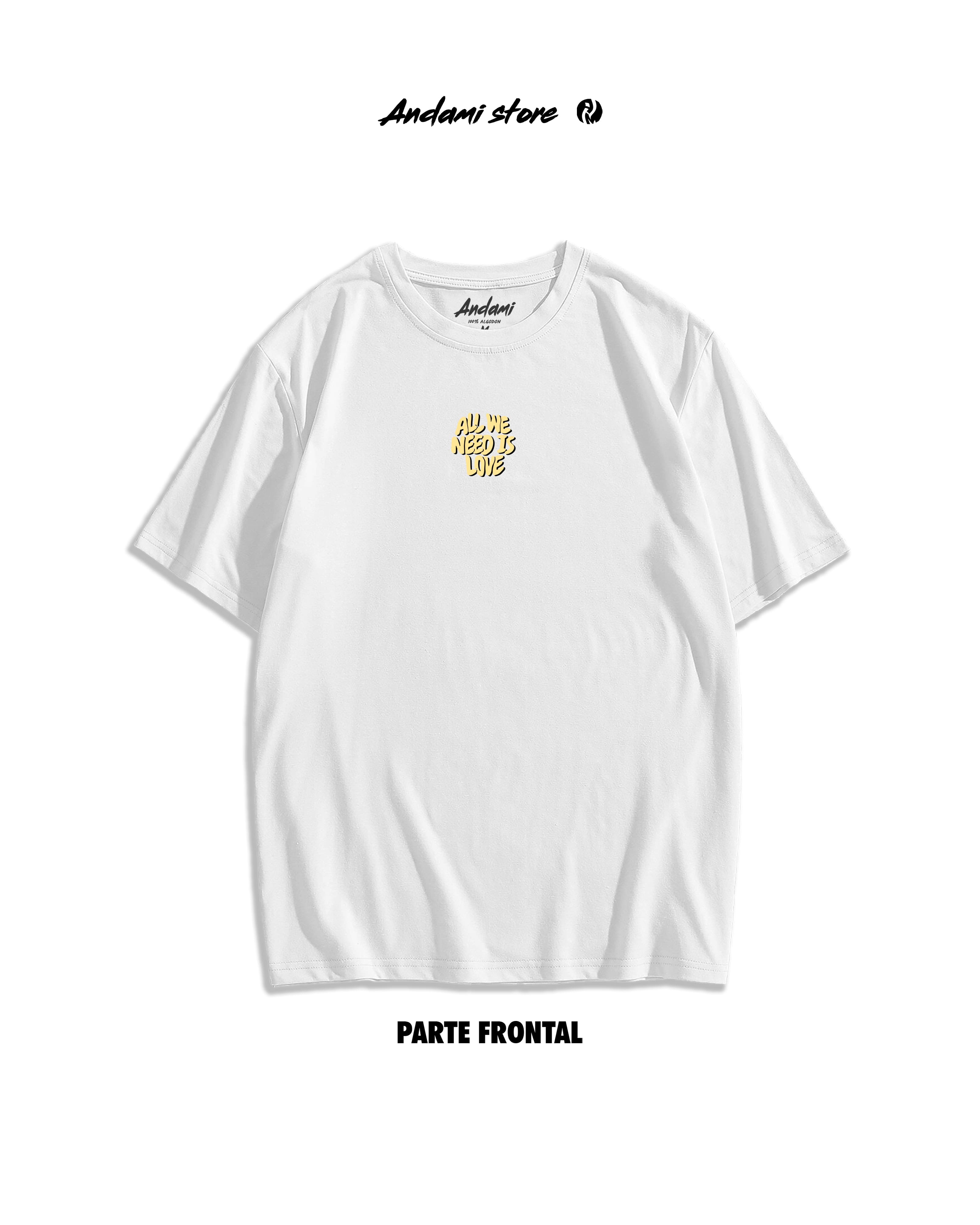 Camiseta All we need is love