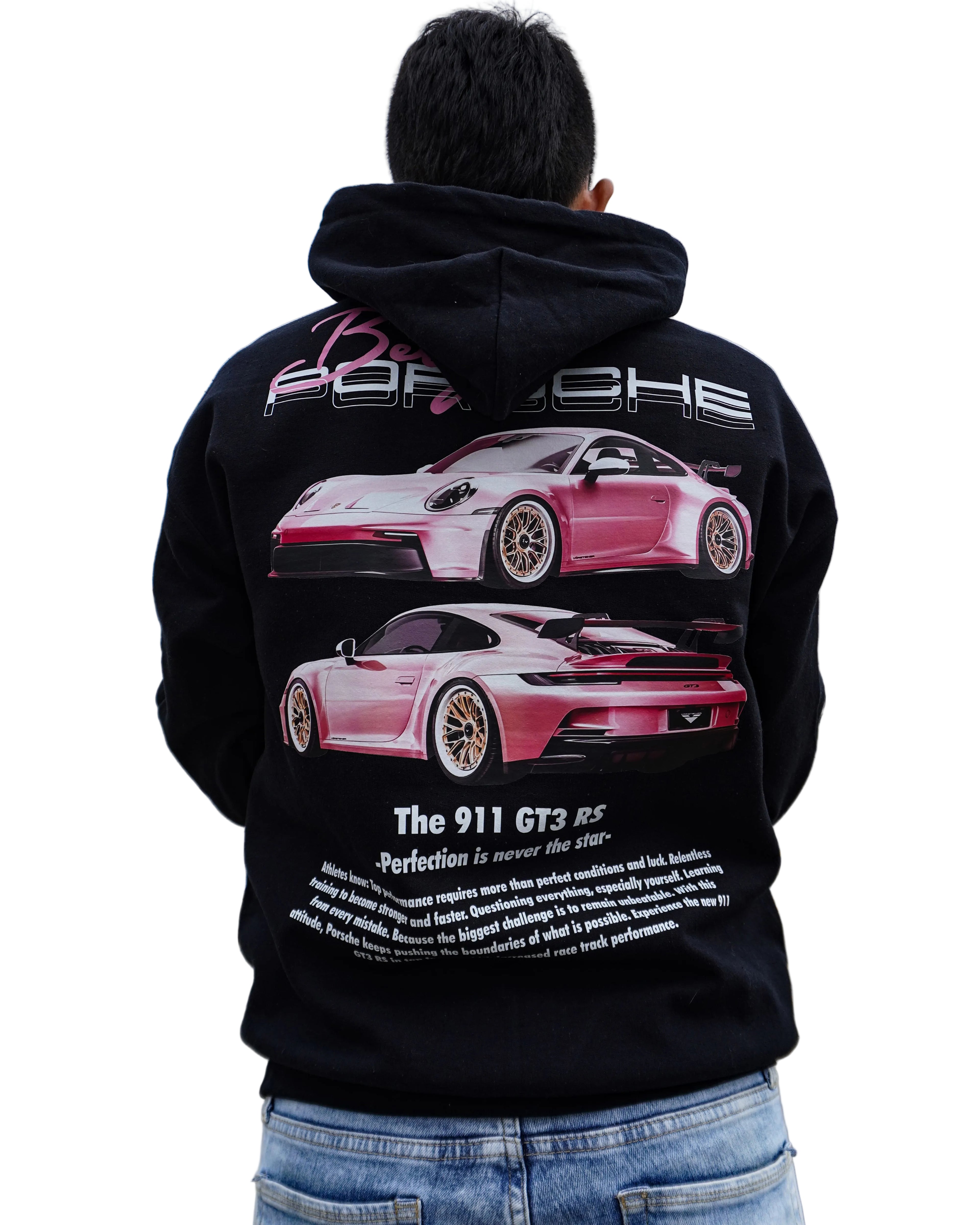 Hoodie Porsche GT3 pink