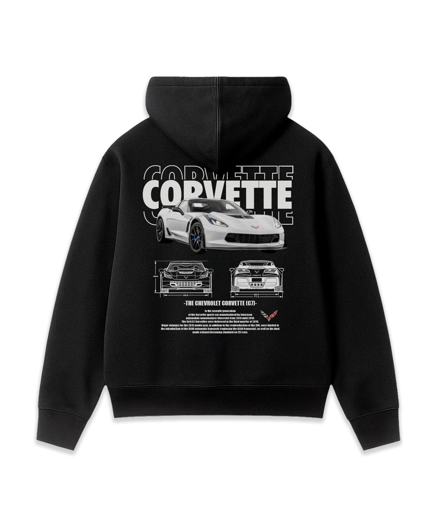 Hoodie Corvette C7