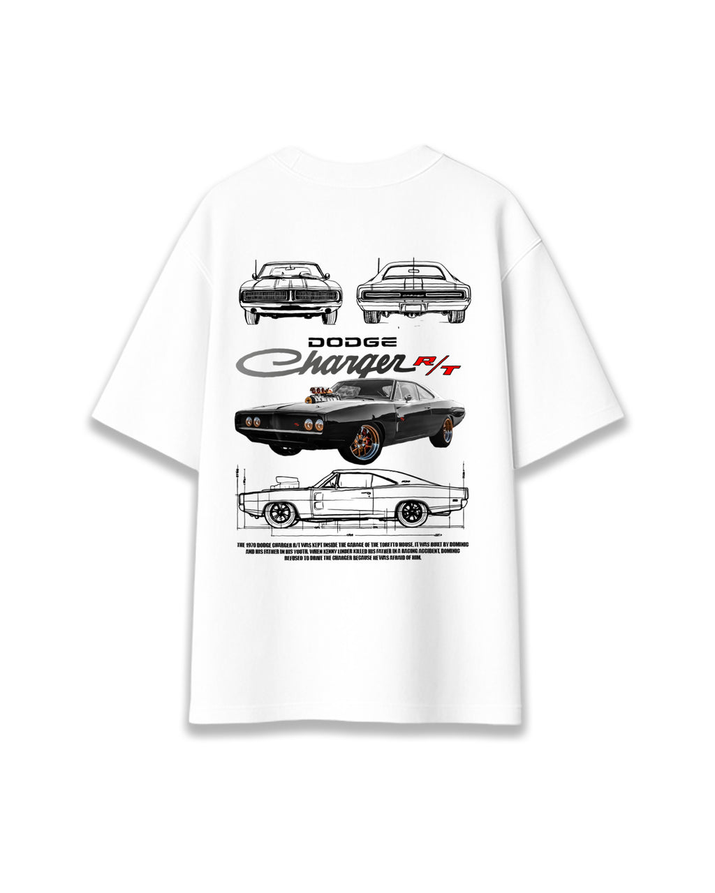 DODGE CHARGER - CAMISETA