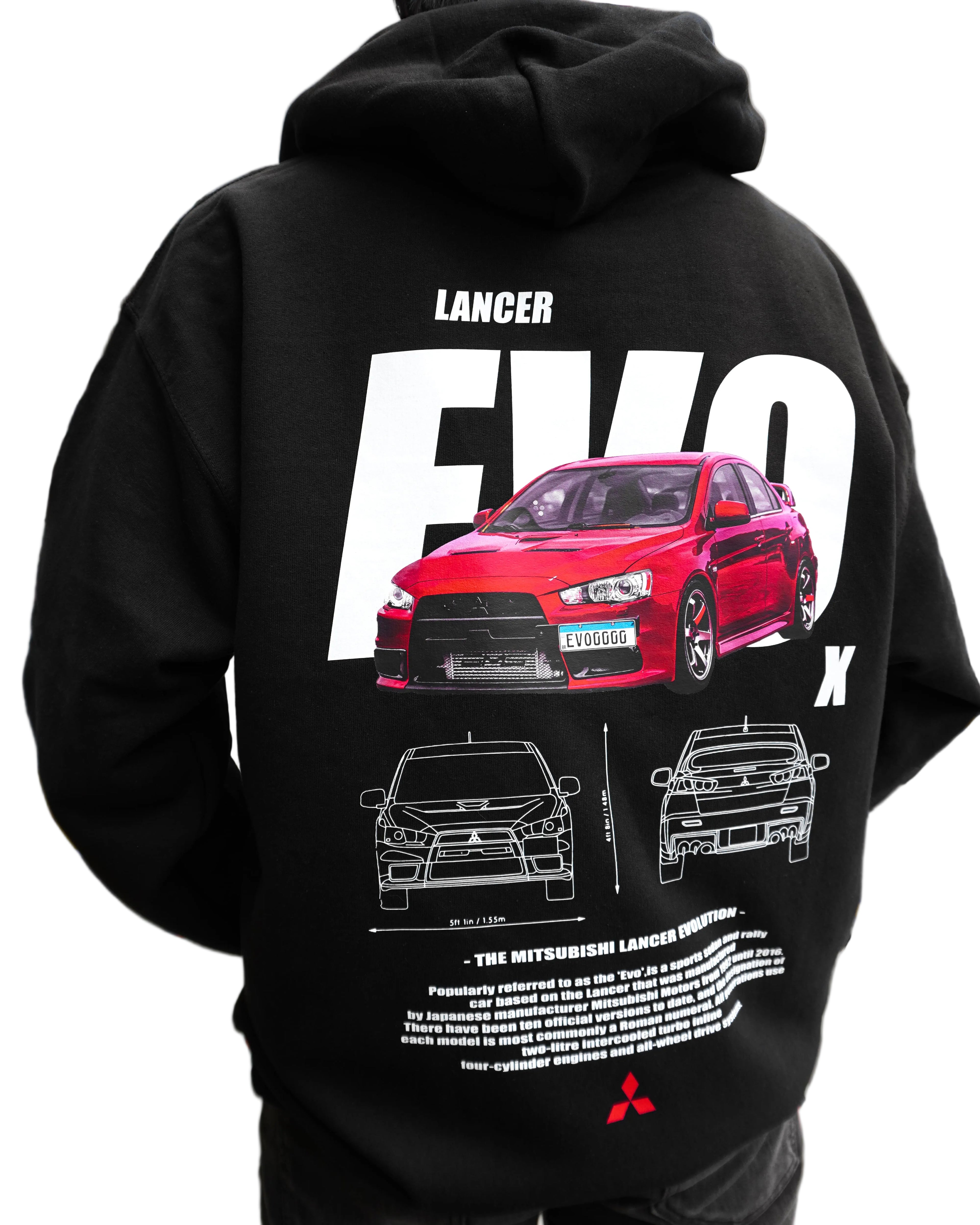 Hoodie Mitsubishi Lancer evo X