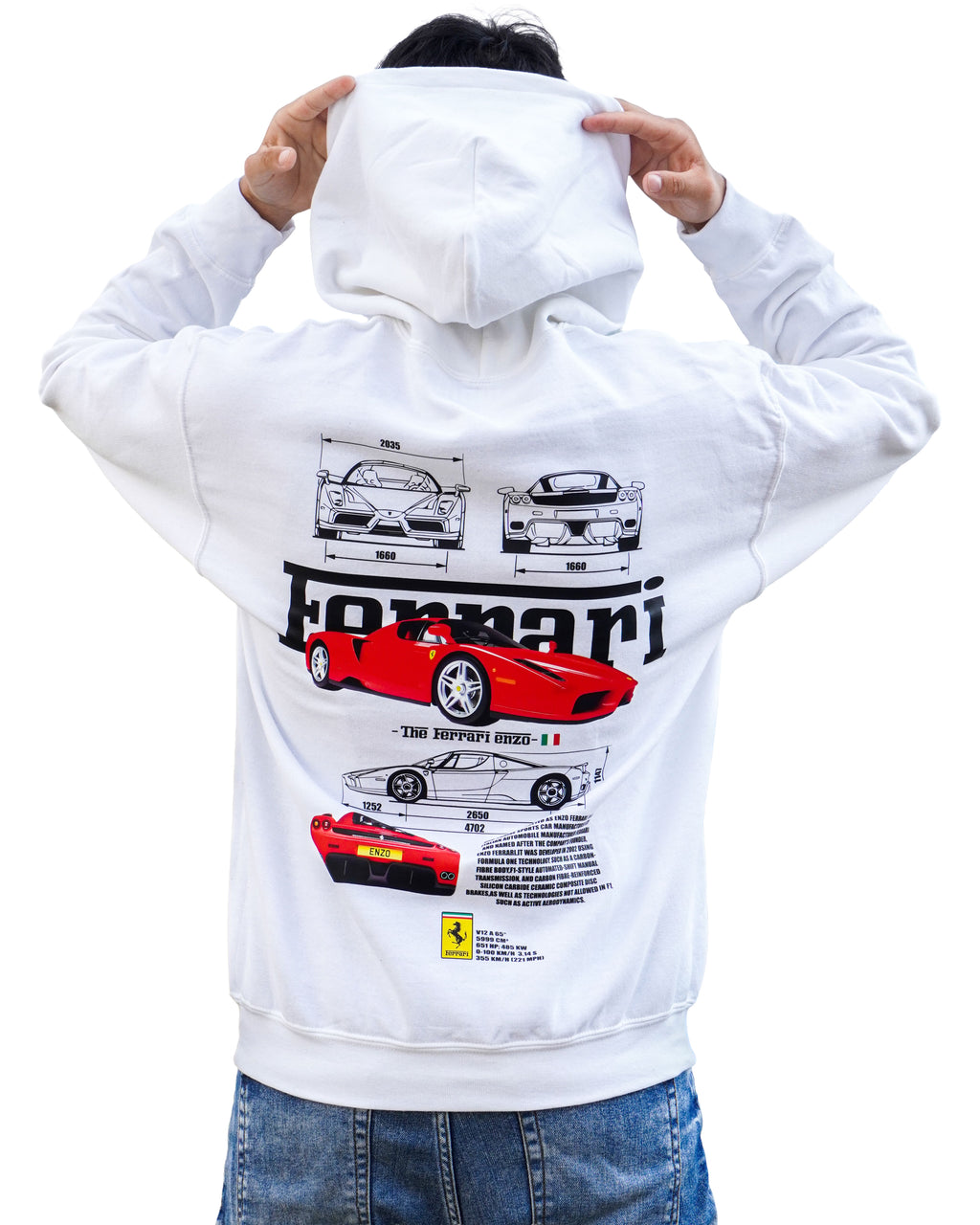 ENZO FERRARI - HOODIE