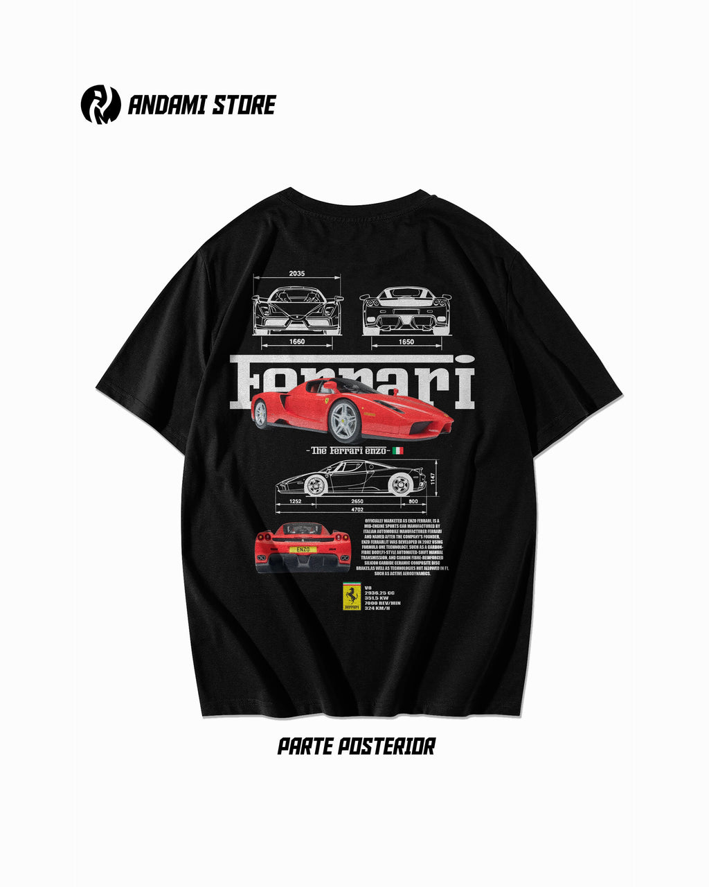 Ferrari Enzo - Camiseta
