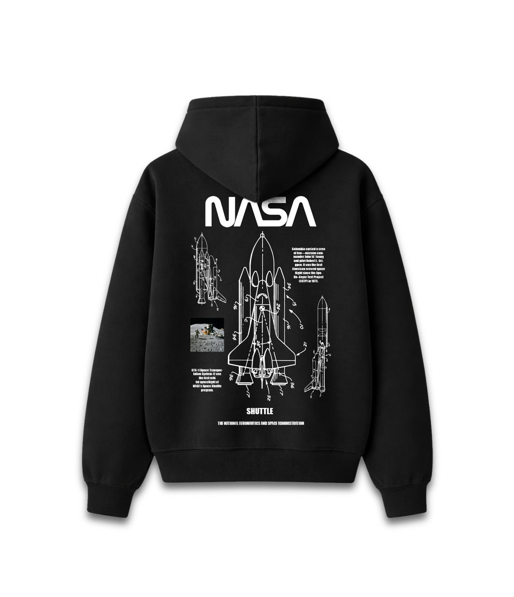 Hoodie NASA STS-1 buzo NASA estampado espacial