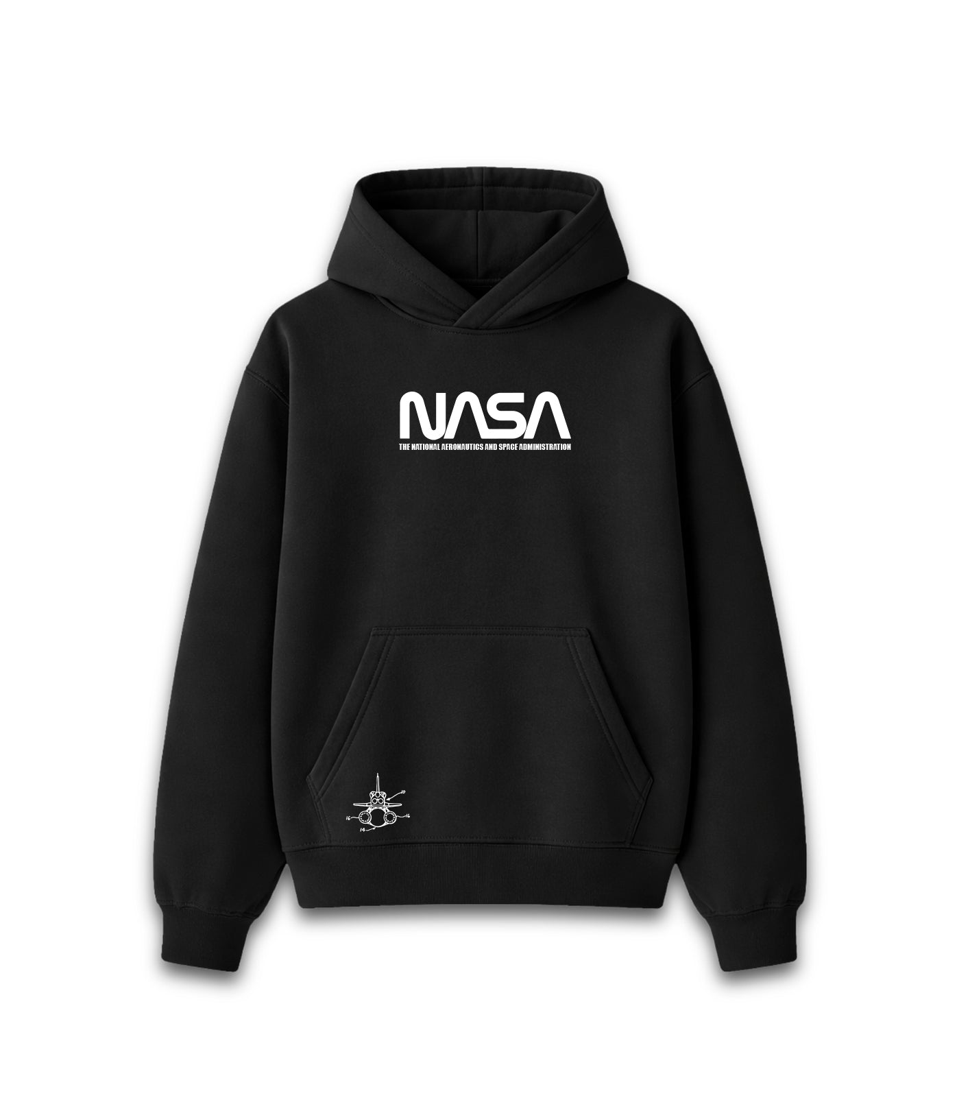 Hoodie NASA STS-1 buzo NASA estampado espacial