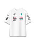 Camiseta Mercedes AMG Petronas F1 algodón peinado 250gr
