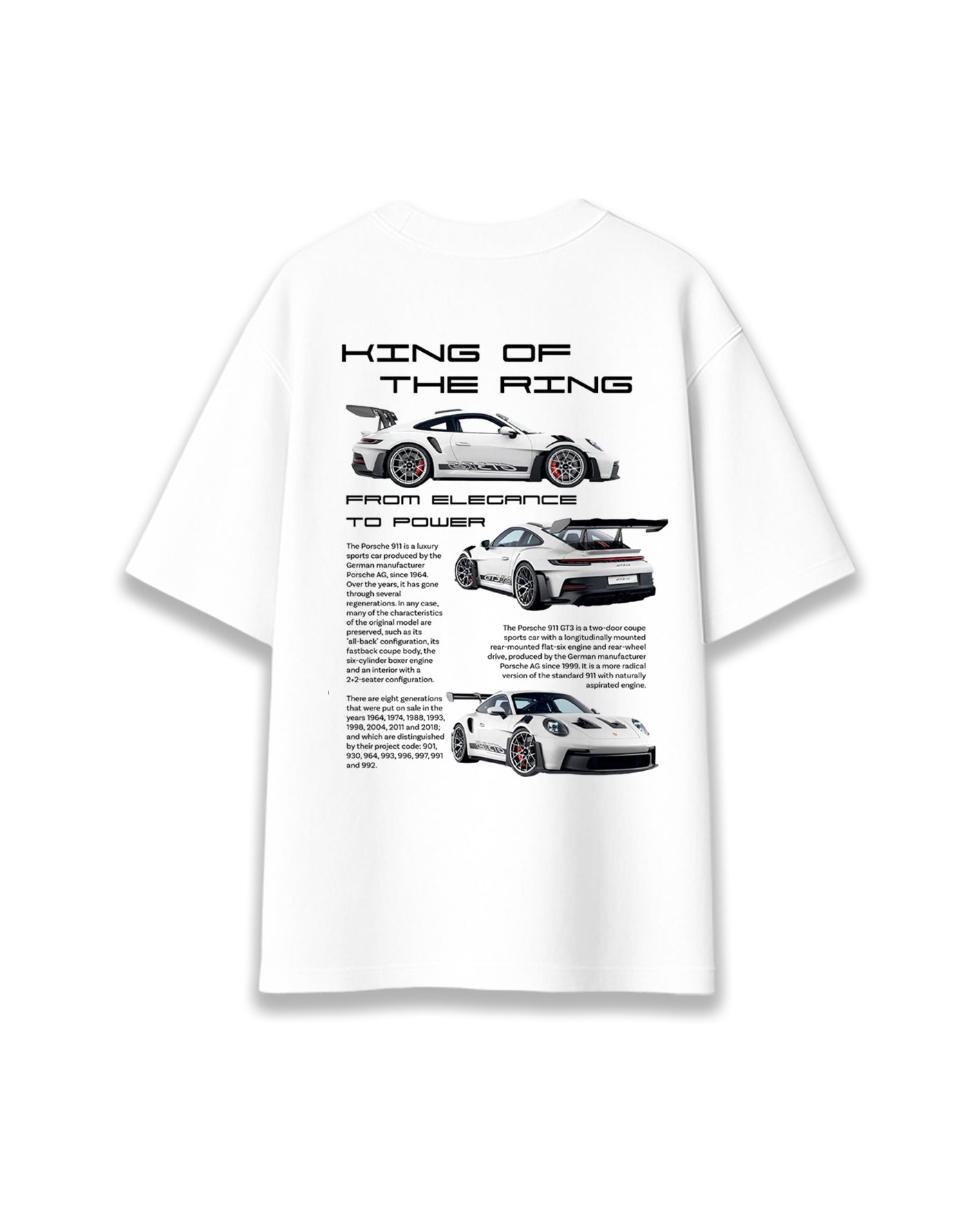 Porsche king - Camiseta