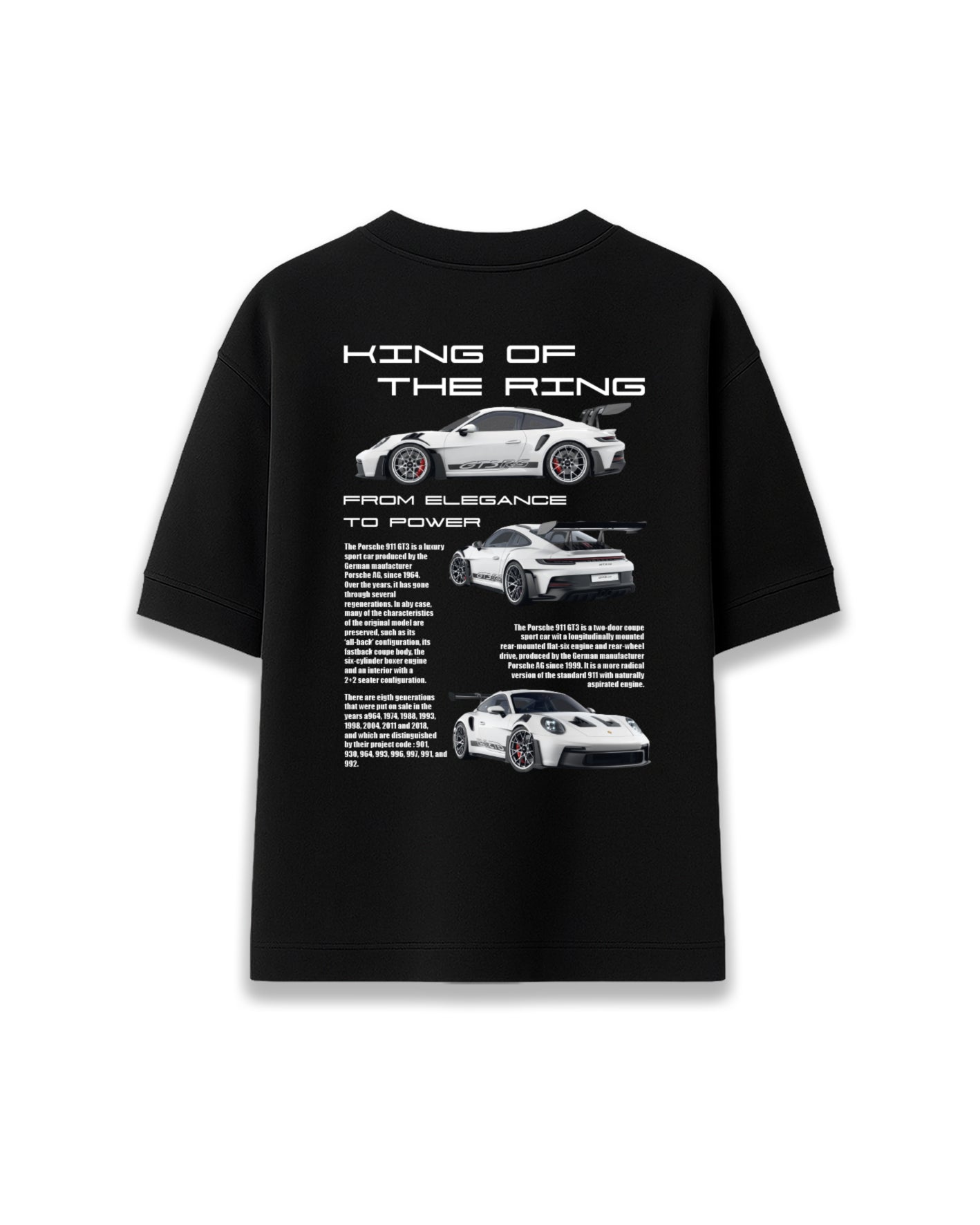 Porsche king - Camiseta