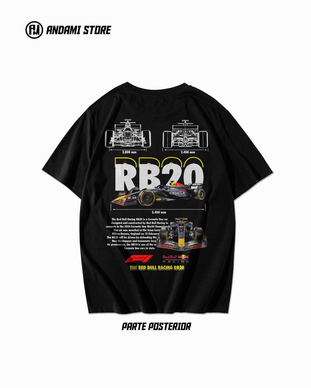 RB20 F1 - Camiseta