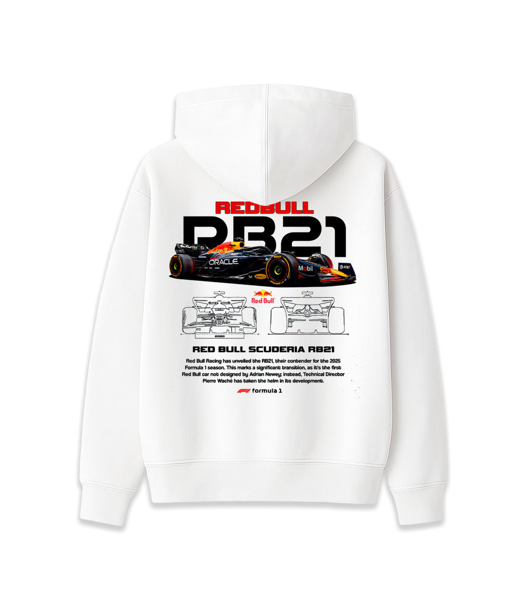 Hoodie Red Bull F1 RB21 – Streetwear Motorsport